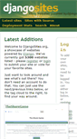 Mobile Screenshot of djangosites.org