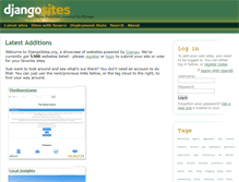 Tablet Screenshot of djangosites.org